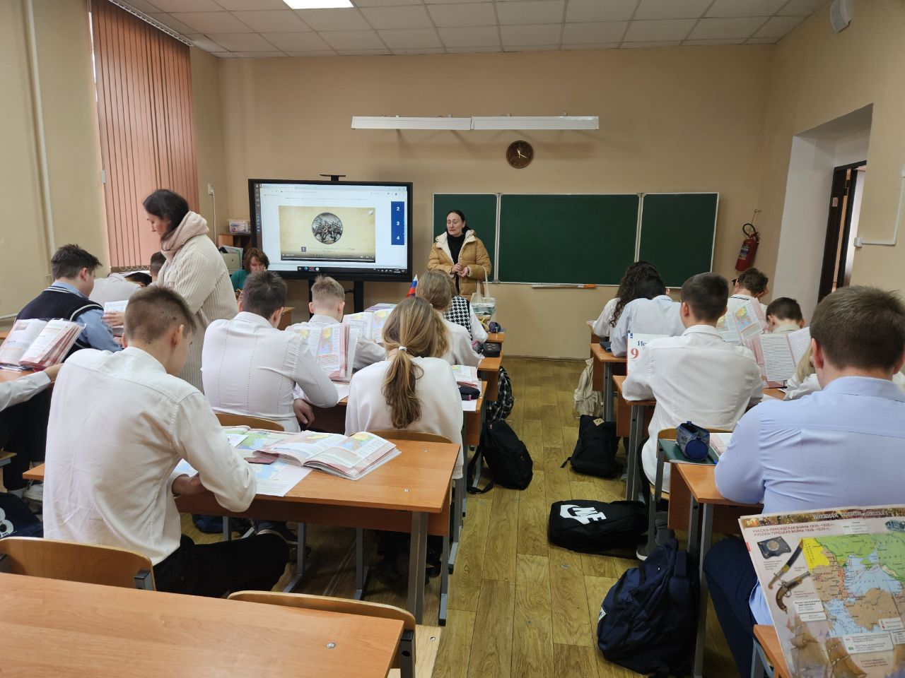 Встреча учащихся 9 классов с представителями Ставропольского регионального многопрофильного колледжа.